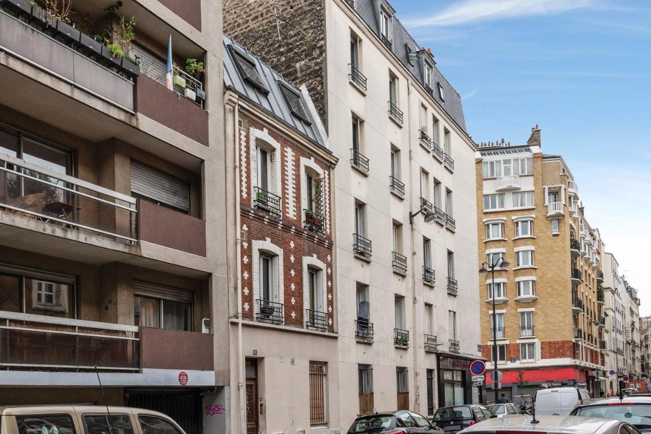 Charming Industrial-Style Studio Just Nearby Montmartre In Paris - Welkeys Lägenhet Exteriör bild